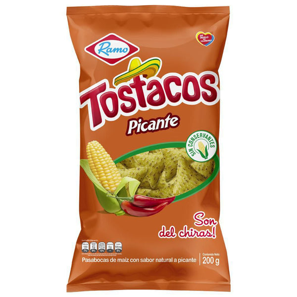 Tostacos Picante 200gr