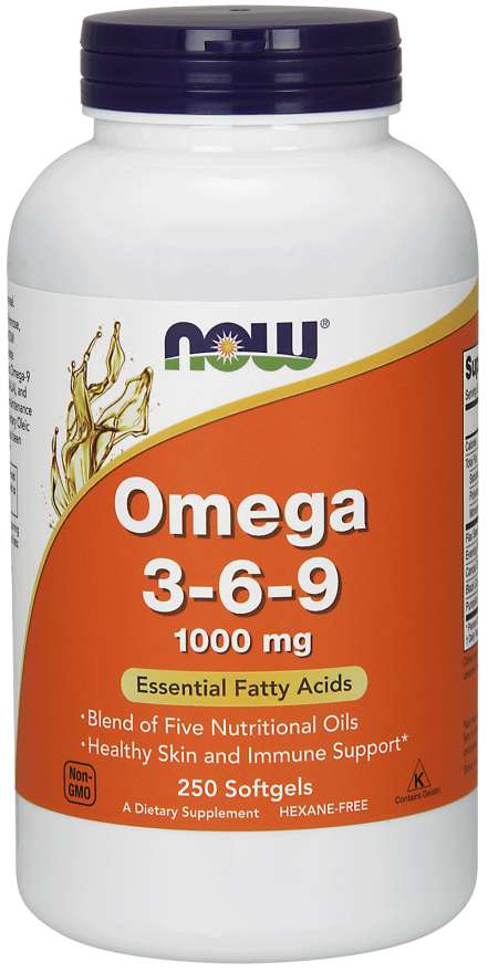 Ahora Omega 3/6/09 1000mg 100 Softgels