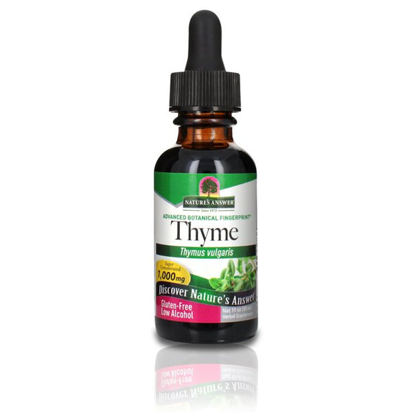 NATURES ANSWER THYME LEAF EXTRACT 1 Oz