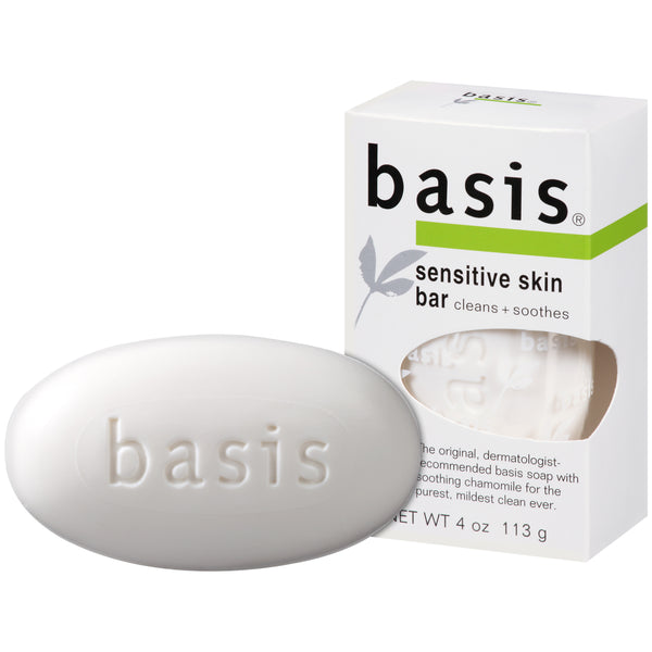Basis Sensitive Skin Bar Soap 4 0z