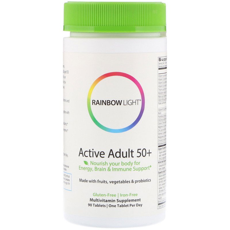 Rainbow Light Active Adult 50+ Tablets
