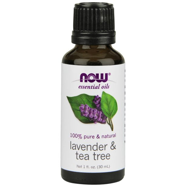 Ahora esencial aceite lavanda y árbol de té 1 fl oz