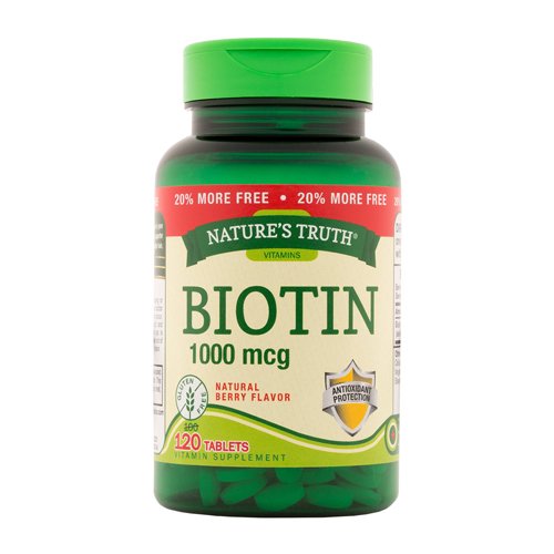 Nature's Truth Biotin 1000 mcg 120 Tablets