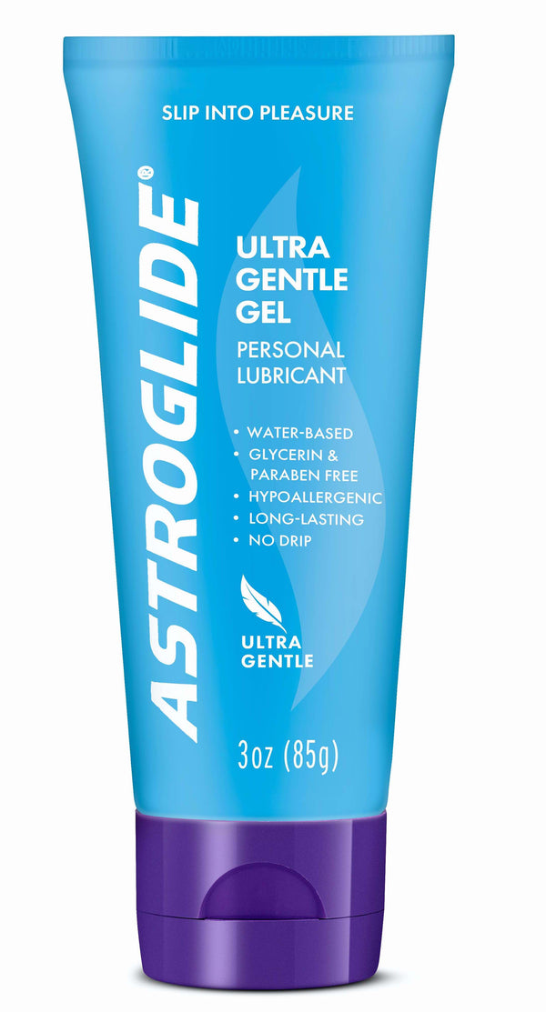 Astroglide Ultra Gentle Gel, Water Based Personal Lubricant, 3 oz.