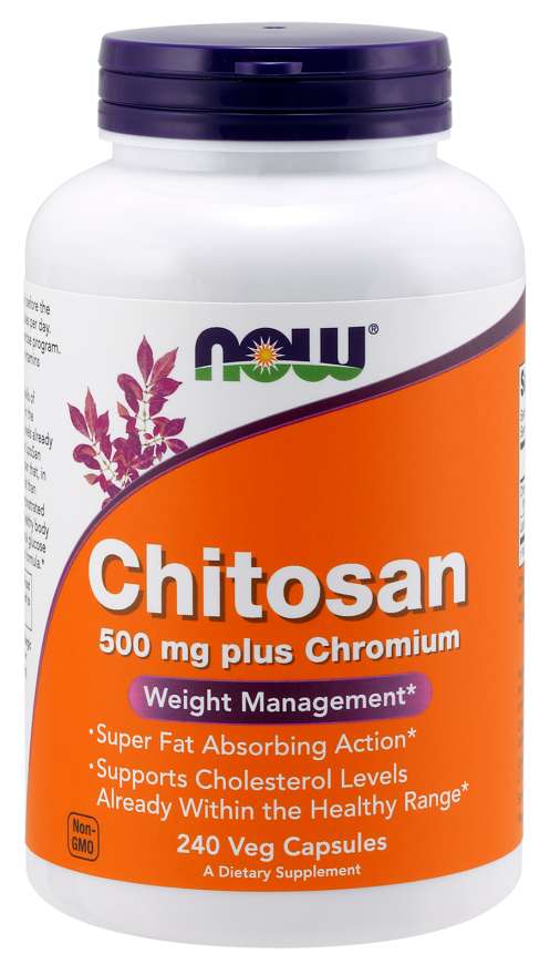 Now Chitosan Plus Chromium 500mg