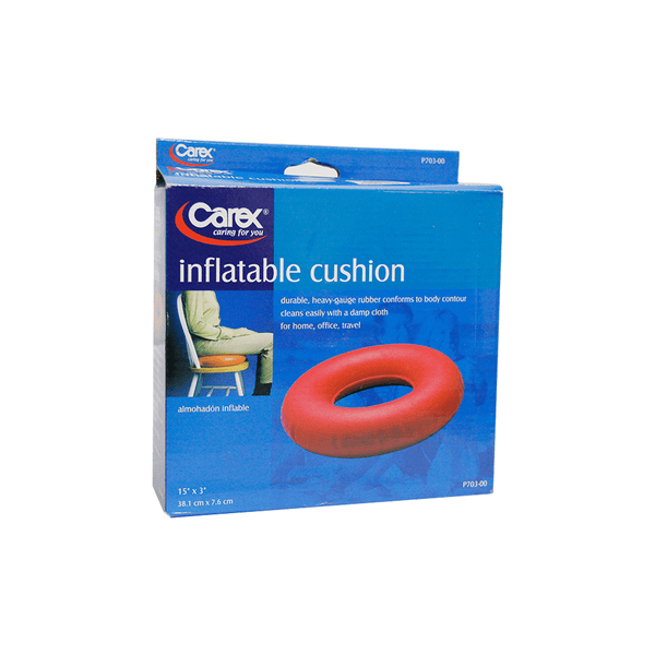 Carex Cushion Inflatable Rubber Invalid 16"