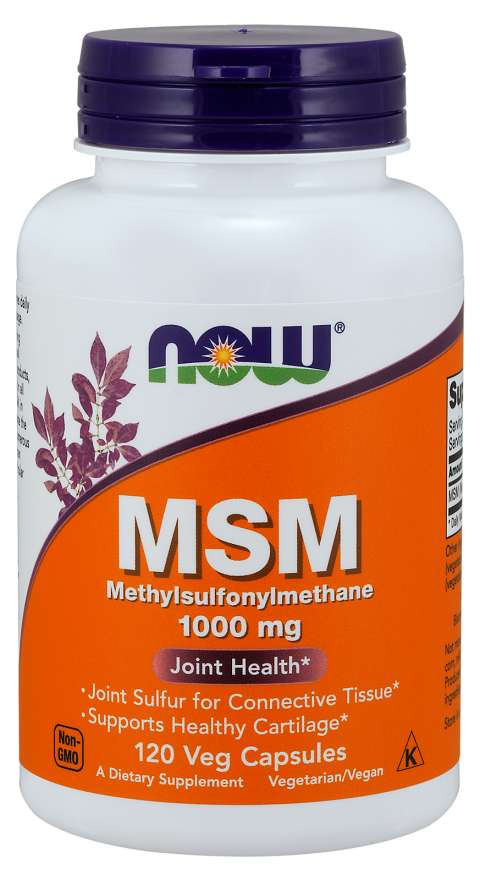 Now M.S.M 1000mg