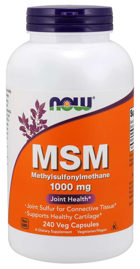 Now M.S.M 1000mg