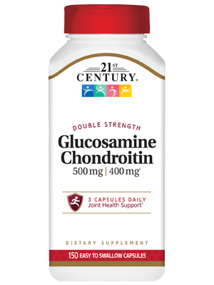 21St Century Glucosamine Chondroitin 500/400mg