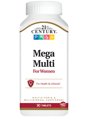 21St Century Mega Multi for Women 90 Tablets