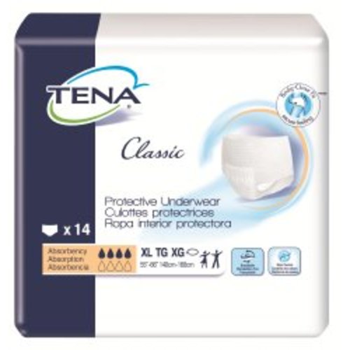 TENA Classic Pull On X-Large. Disposable Moderate Absorbency. 14 ea