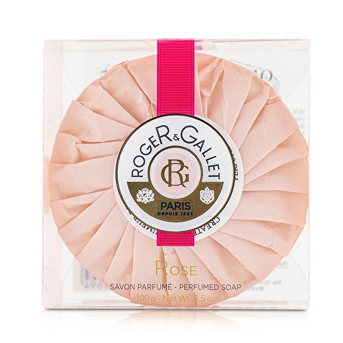 Roger & Gallet Rose Perfumed Bar Soap for Unisex, 3.5 Ounce