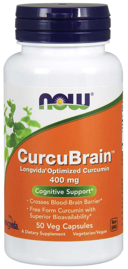 Now CurcuBrain Longvida 400 mg