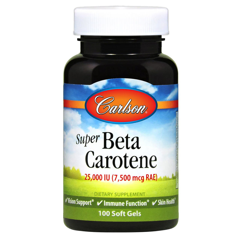 Carlson Super Betacarotene 15Mg Softgels