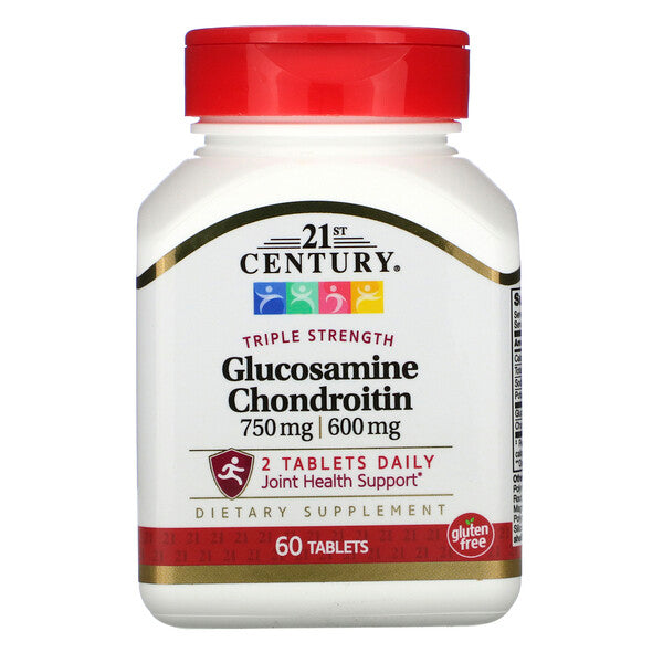 21st Century Glucosamine/ Chondroitin 750mg- 600mg 60 Tablets