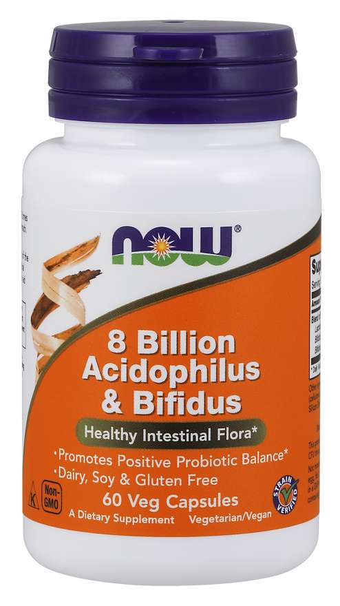 Now 8 Billion Acidophilus/Bifidus