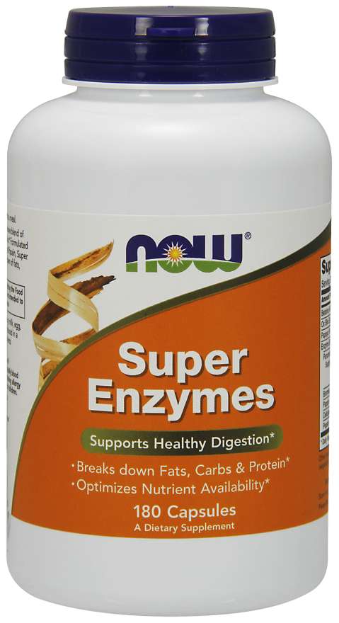 Now Super Enzymes 90 Tablets