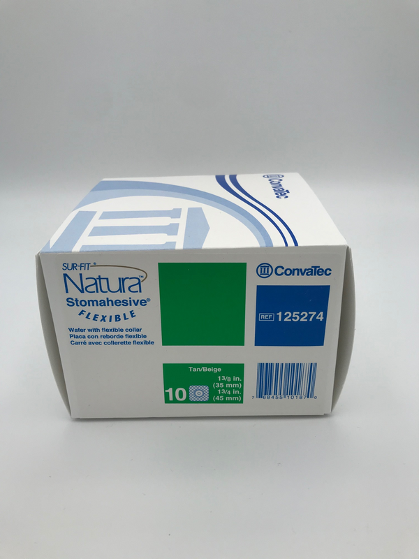 ConvaTec 125274 Sur-fit Natura Stomahesive Flexible 10/BX