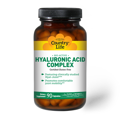Country Life Hyaluronic Acid CX 90 Vegetable Capsules
