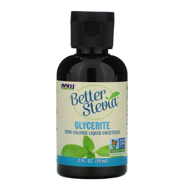 Now Better Stevia Liquid 2 Oz Glicerite