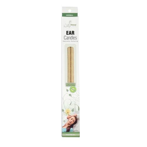 Wally's Natural Ear Candles Soy Blend, 2 Candles.