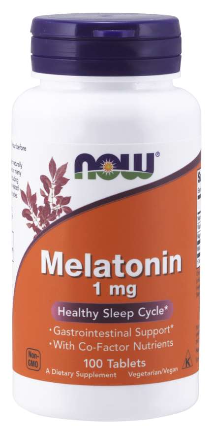 Now Melatonin 1mg Complex 100 Tablets