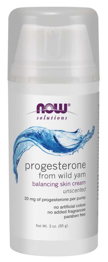 Now Progesterone from Wild Yam Balancing Skin Cream