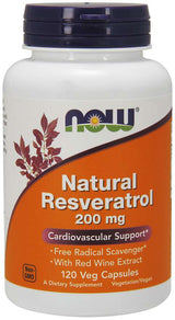 Now Natural Resveratrol 200mg