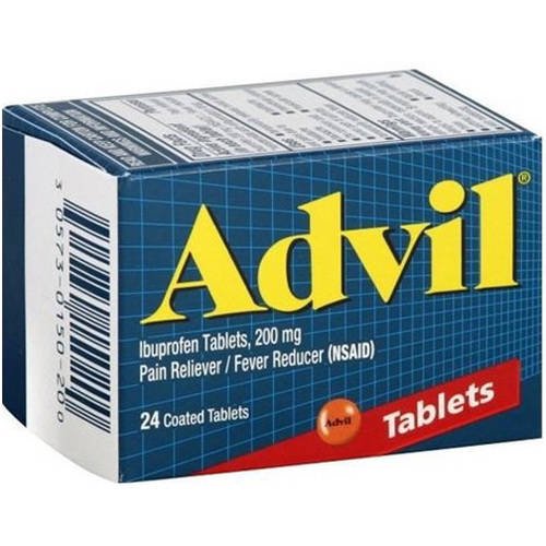 Advil Pain Reliever, Fever Reducer, 200 mg 24 Tablets