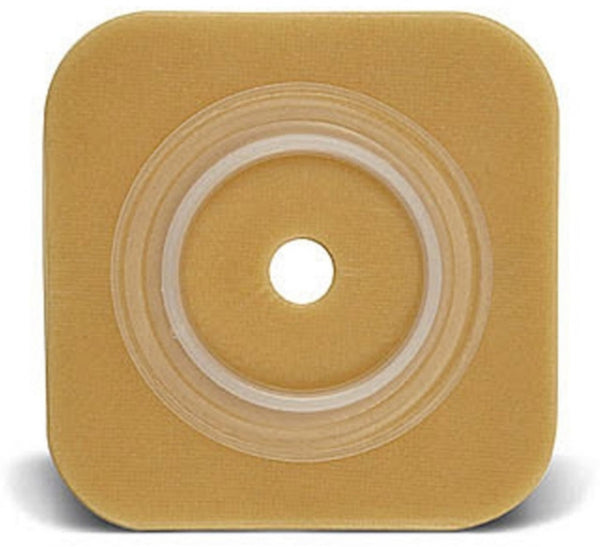 Colostomy Barrier SurFit Natura Trim to Fit Extended Wear Durahesive Without Tape 4" Flange Purple REF 401905