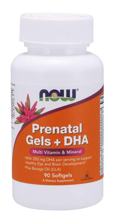 Now Pre-Natal Multi With DHA 180 Softgels