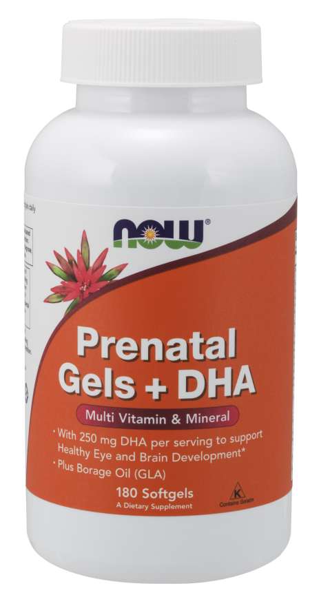 Now Pre-Natal Multi With DHA 180 Softgels