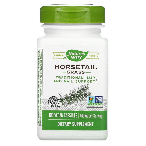 Nature's Way Horsetail Grass 440 mg Vegan Capsules