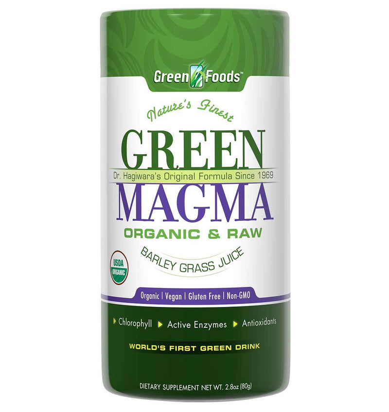 Alimentos verdes polvo de magma verde 2.8 oz