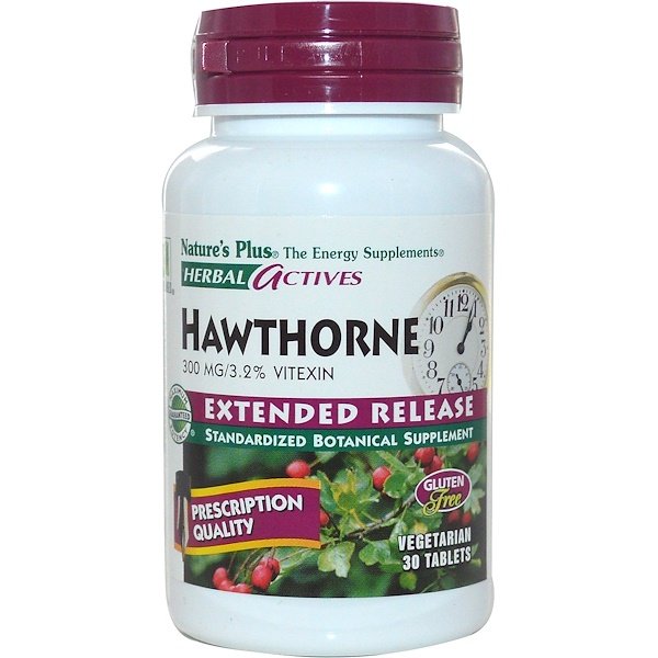 Nature's Plus Herbal Actives Hawthorne 300 mg