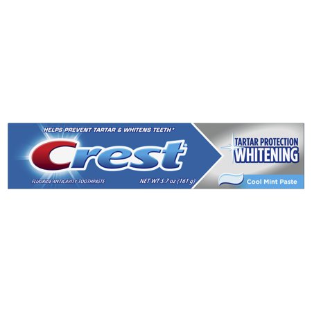 Crest Baking Soda & Peroxide Whitening Toothpaste with Tartar Protection, Fresh Mint. 5.7 OZ