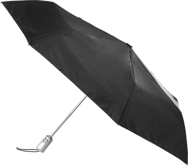 Totes Umbrella Auto Open Close 8706 Black