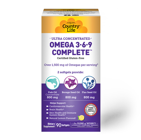 Ultra Omega 3-6-9 90 Softgels