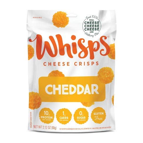 Whisps Cheese Crisps Cheddar (2.120 Oz)