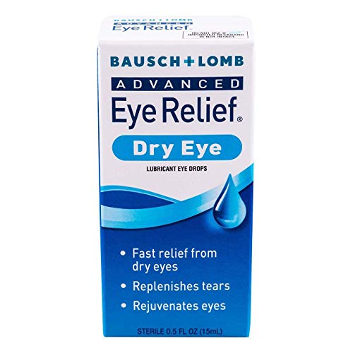 Bausch & Lomb Advanced Eye Relief Rejuvenation Lubricant Eye Drops, 0.50 Ounce Bottle