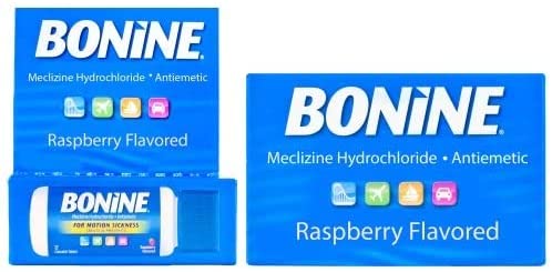 Bonine Motion Sickness Raspberry Chewables