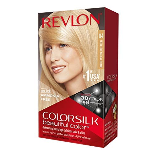 Revlon ColorSilk Beautiful Permanent Color 04 Ultra Light Natural Blonde