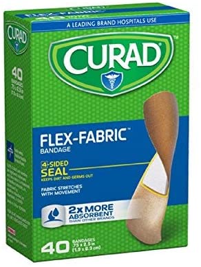 Curad Flex-Fabric Bandages One Size 40 Each