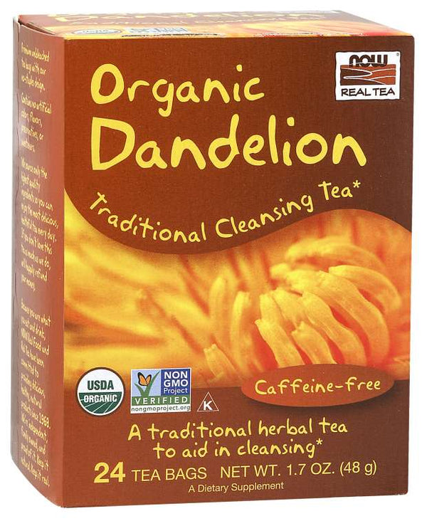 Now Dandelion Cleanse Herbs Tea Bags