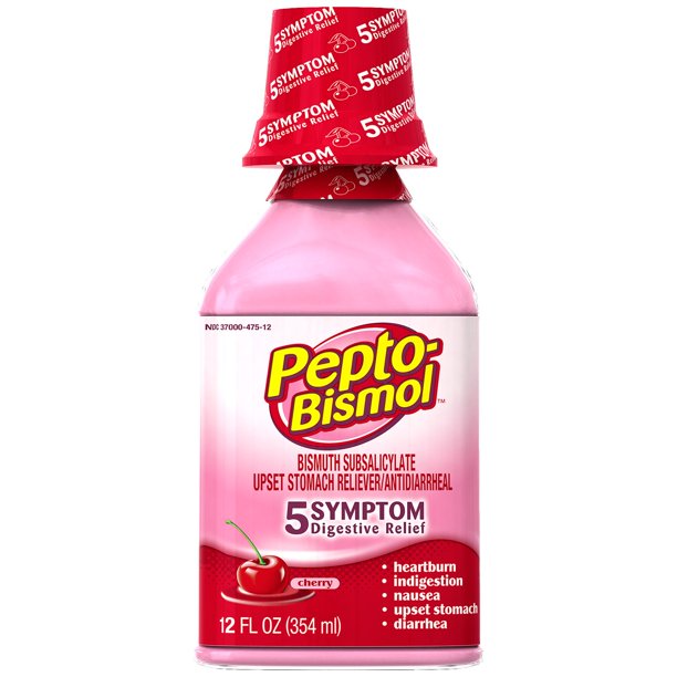 Pepto Bismol Symptom Relief 12Oz Cherry