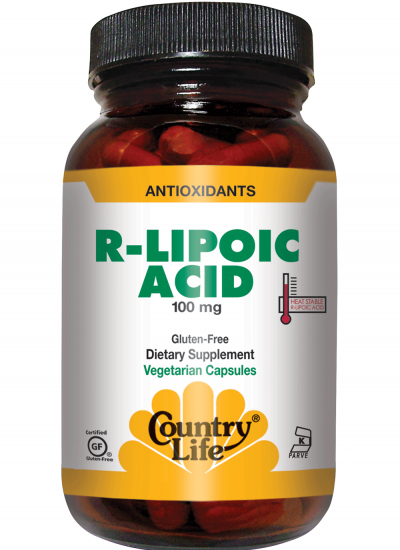 Country Life Biochem R-lipoic ácido 100mg 60 Cápsulas de vegetales