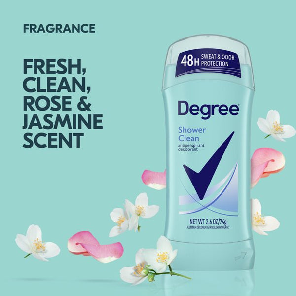 Degree Women Shower Clean Deodorant 2.6Oz
