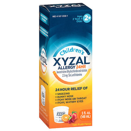 XYZAL Children's Oral Solution Tutti Frutti 5.0oz