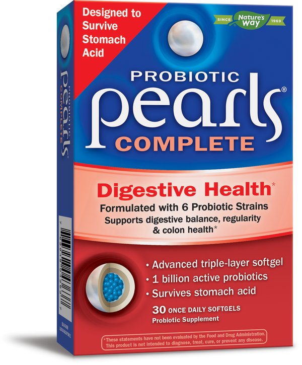 Probiotic Pearls Complete Digestive Health Supplements 30 Softgels