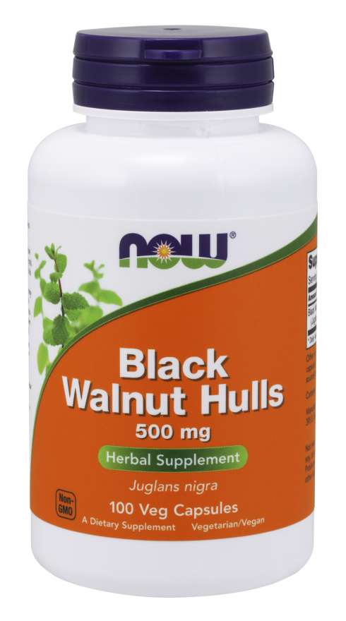 Now Black Walnut Hulls 500mg